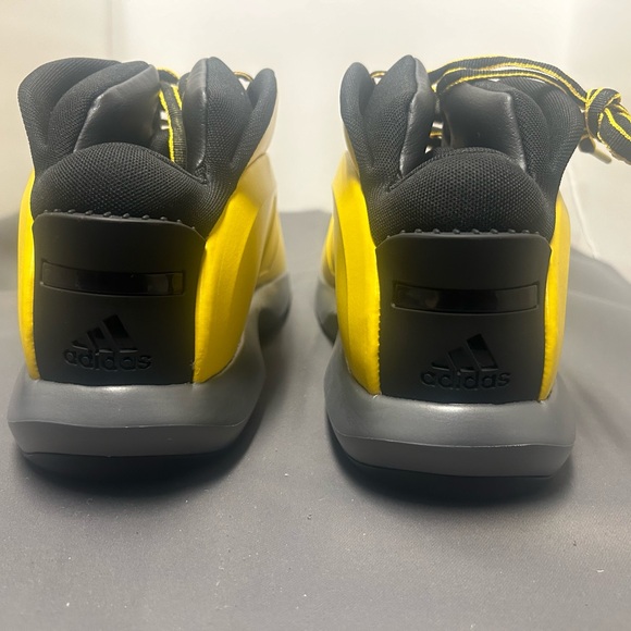 adidas Yellow and Gray Athletic Shoes
